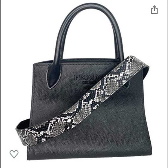 NWT Leather Snakeskin Embossed Strap - Picture 2 of 7